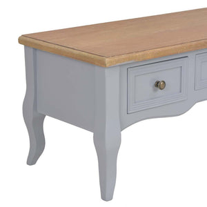 Έπιπλο Τηλεόρασης Γκρι 100 x 35 x 35 εκ. Ξύλινο - PAKOBAZAAR