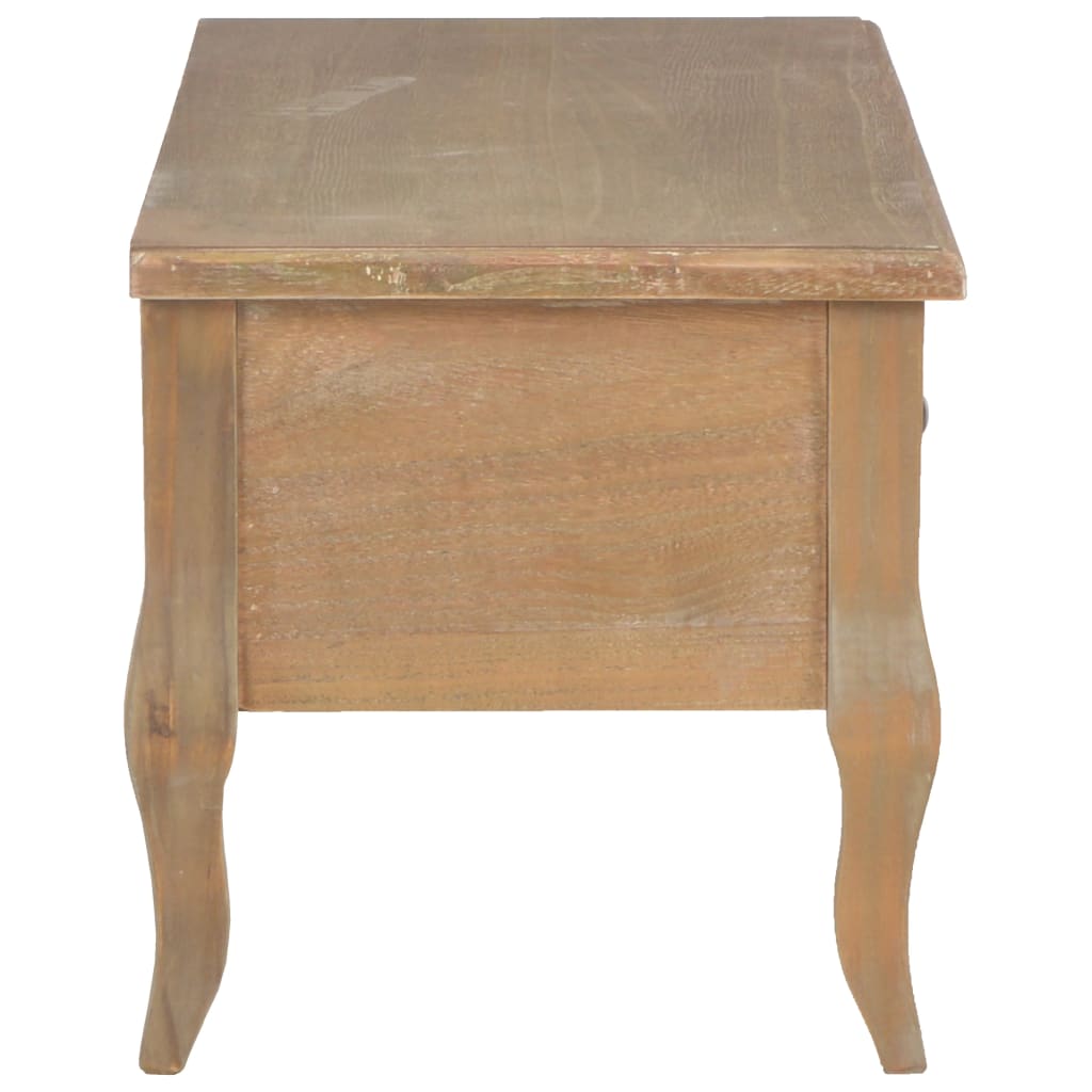 280052   TV Cabinet Brown 100x35x35 cm Wood
