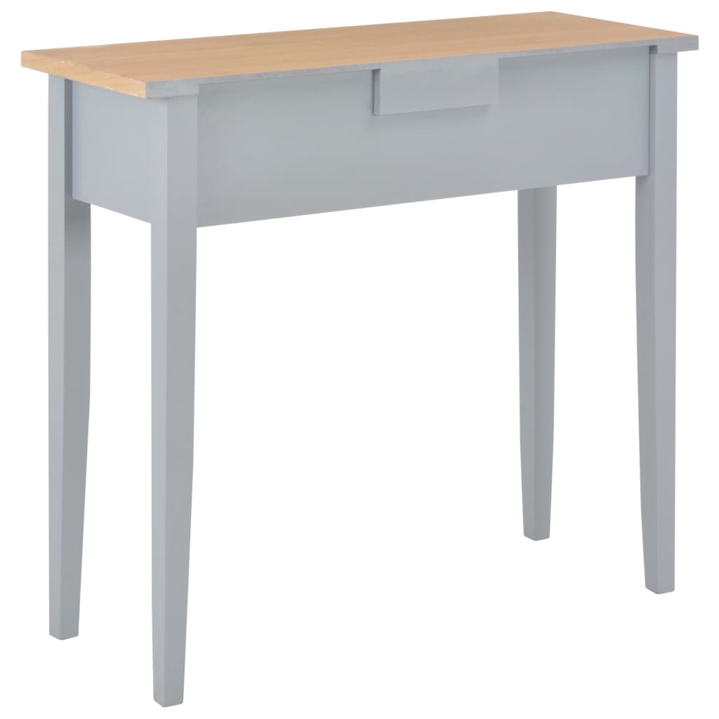 Τραπέζι Κονσόλα Γκρι 79 x 30 x 74 εκ. Ξύλινο - PAKOBAZAAR