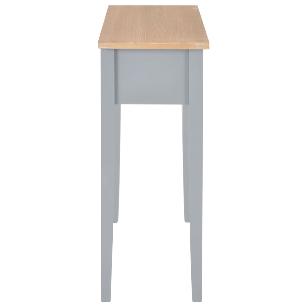 Τραπέζι Κονσόλα Γκρι 79 x 30 x 74 εκ. Ξύλινο - PAKOBAZAAR