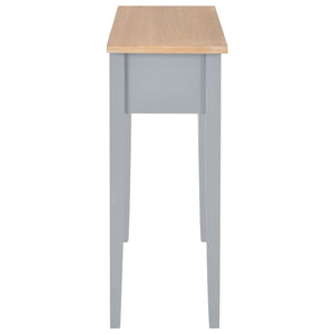 Τραπέζι Κονσόλα Γκρι 79 x 30 x 74 εκ. Ξύλινο - PAKOBAZAAR