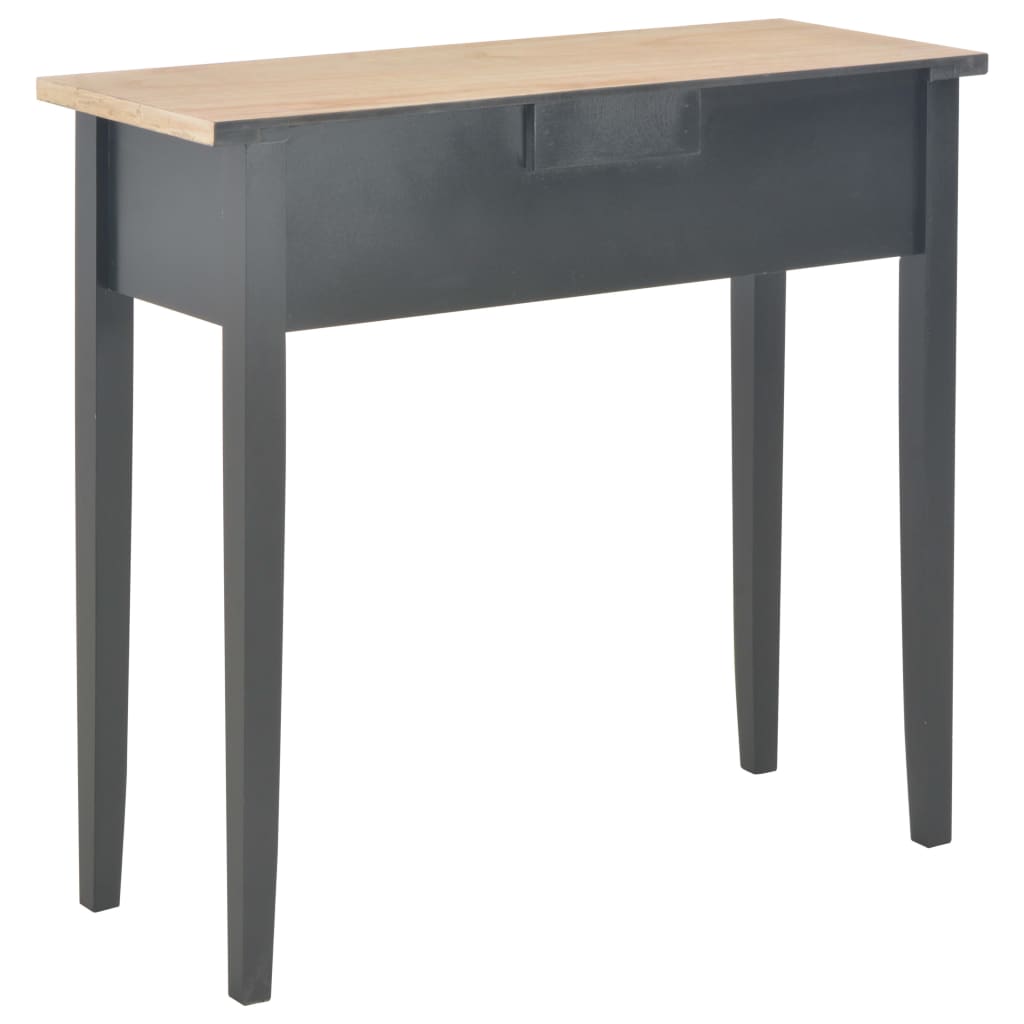 Τραπέζι Κονσόλα Μαύρο 79 x 30 x 74 εκ. Ξύλινο - PAKOBAZAAR