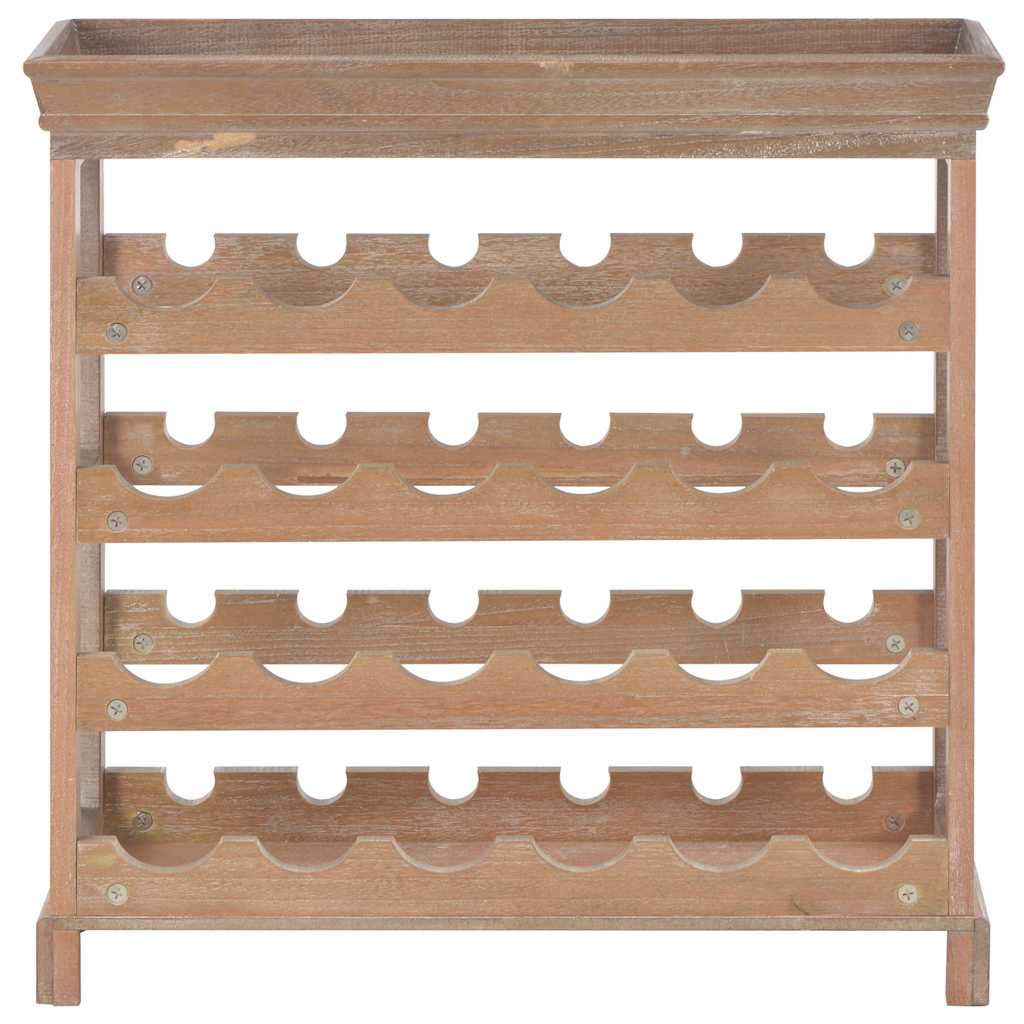 Κάβα Κρασιών Καφέ 70 x 22,5 x 70,5 εκ. από MDF - Pakobazaar