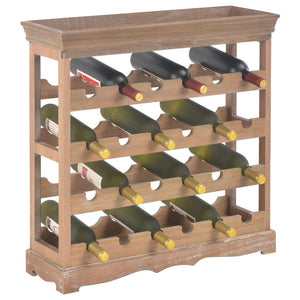 Κάβα Κρασιών Καφέ 70 x 22,5 x 70,5 εκ. από MDF - Pakobazaar