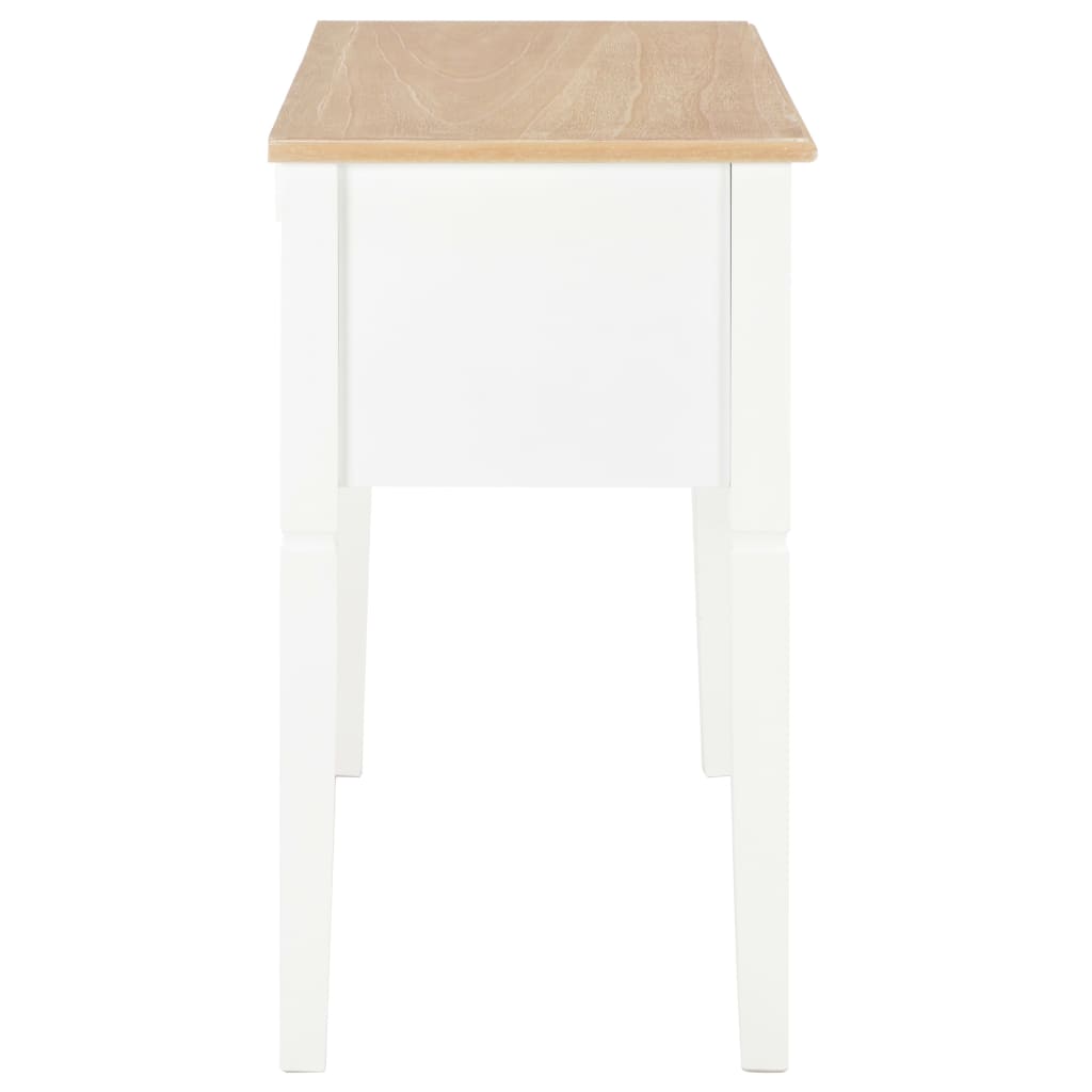 Γραφείο Λευκό 109,5 x 45 x 77,5 εκ. Ξύλινο - PAKOBAZAAR