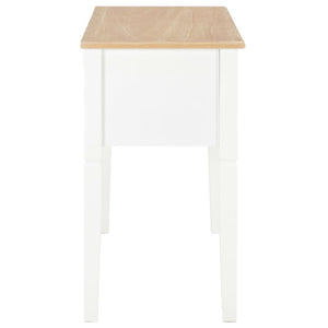 Γραφείο Λευκό 109,5 x 45 x 77,5 εκ. Ξύλινο - PAKOBAZAAR