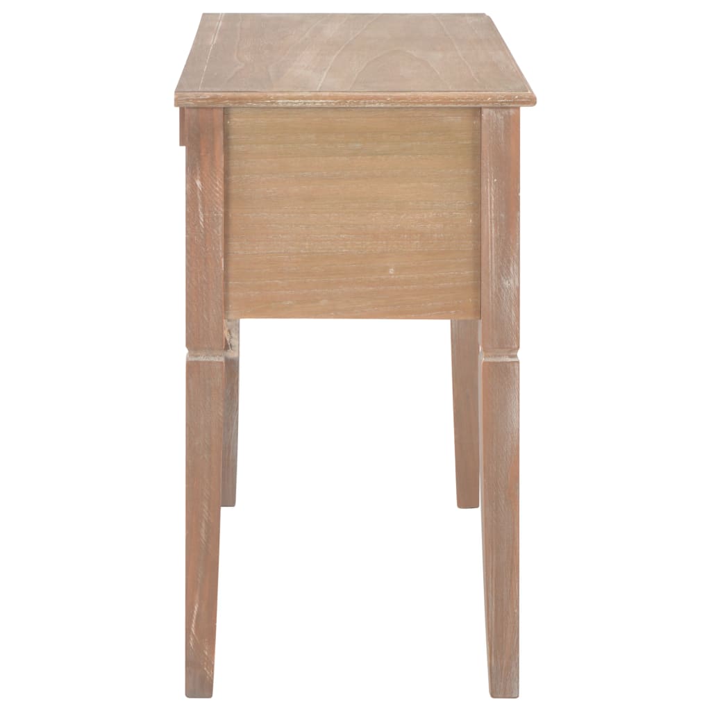 280072  Writing Desk Brown 109,5x45x77,5 cm Wood - PAKOBAZAAR