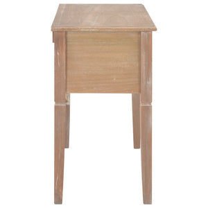 280072  Writing Desk Brown 109,5x45x77,5 cm Wood - PAKOBAZAAR