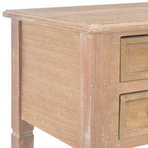 280072  Writing Desk Brown 109,5x45x77,5 cm Wood - PAKOBAZAAR
