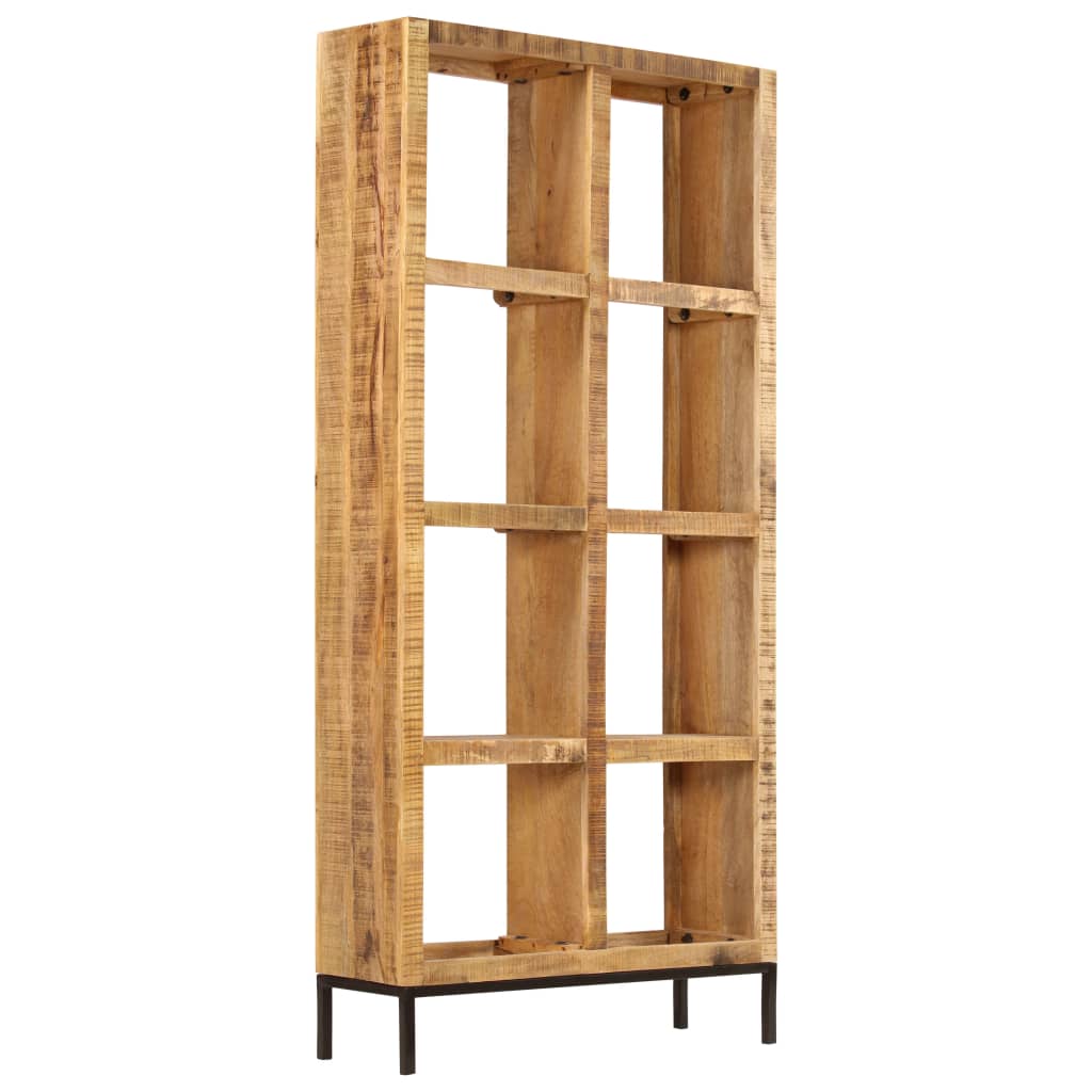 Βιβλιοθήκη 80 x 25 x 175 εκ. από Μασίφ Ξύλο Μάνγκο - Pakobazaar