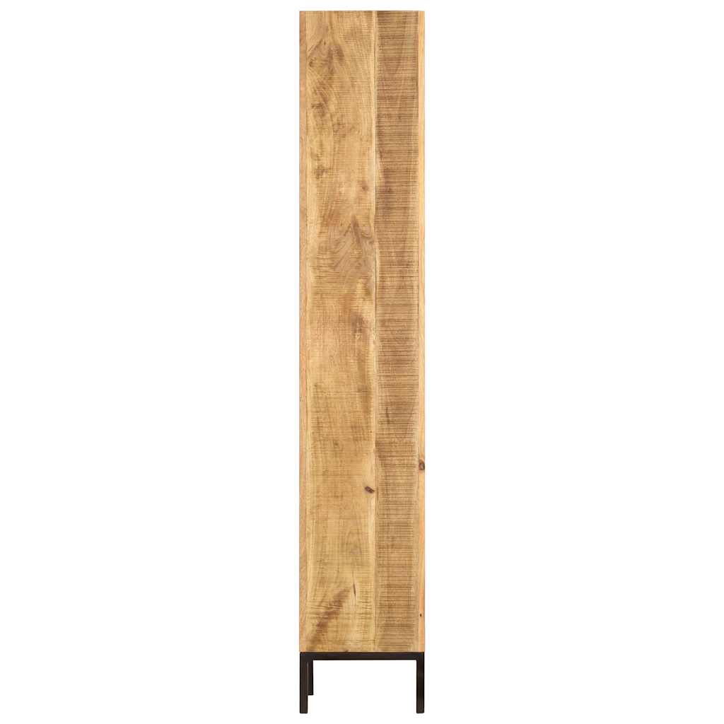 Βιβλιοθήκη 40 x 30 x 175 εκ. από Μασίφ Ξύλο Μάνγκο
