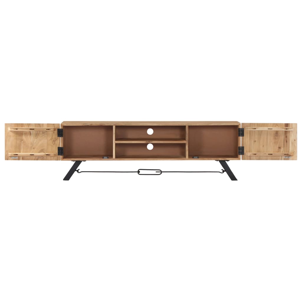 Έπιπλο Τηλεόρασης 140 x 30 x 45 εκ. από Μασίφ Ξύλο Ακακίας - PAKOBAZAAR