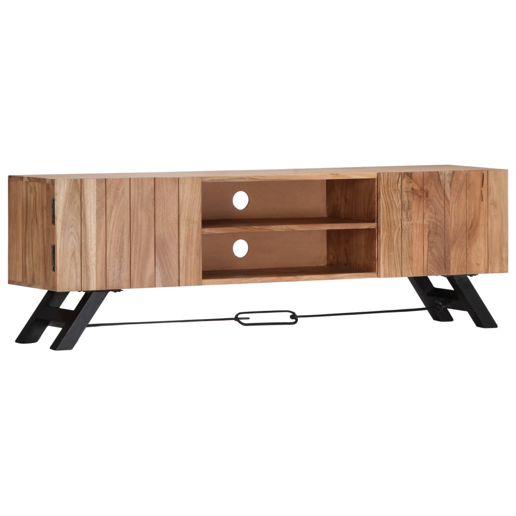 Έπιπλο Τηλεόρασης 140 x 30 x 45 εκ. από Μασίφ Ξύλο Ακακίας - PAKOBAZAAR
