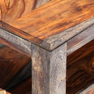 Τραπεζάκι Σαλονιού Γκρι 100x50x40 εκ. από Μασίφ Ξύλο Ακακίας