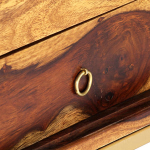 Έπιπλο Τηλεόρασης 140 x 30 x 45 εκ. από Μασίφ Ξύλο Ακακίας - PAKOBAZAAR