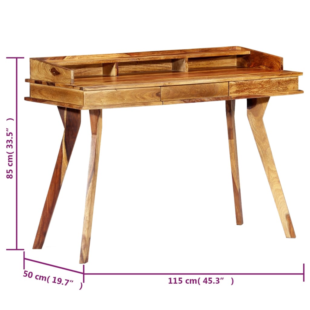 Γραφείο 115 x 50 x 85 εκ. από Μασίφ Ξύλο Ακακίας - PAKOBAZAAR