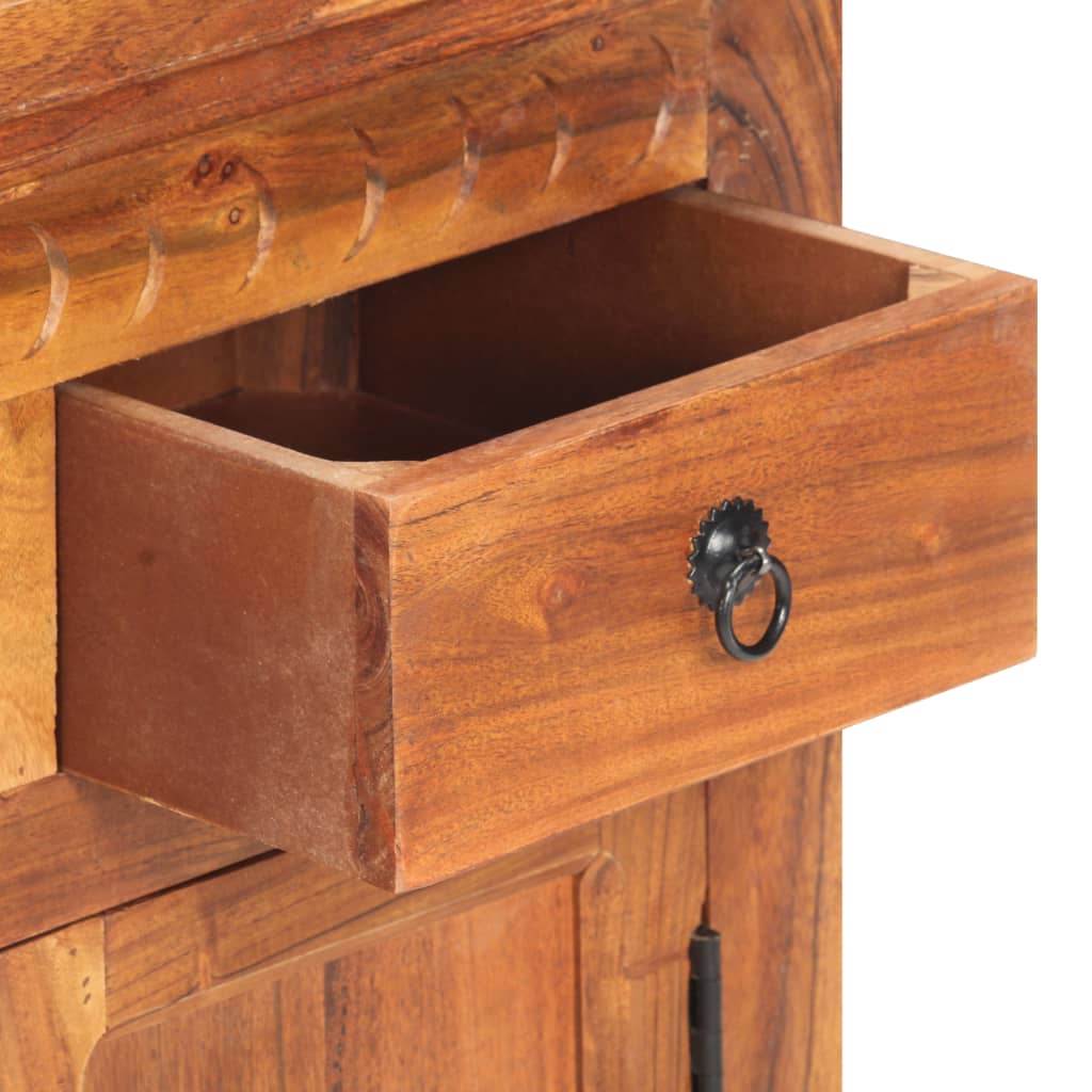 Ντουλάπι / Ψηλός Μπουφές 63 x 30 x 75 εκ. Μασίφ Ξύλο Ακακίας - PAKOBAZAAR