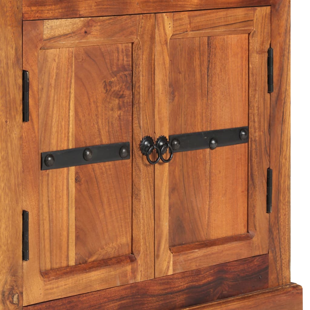 Ντουλάπι / Ψηλός Μπουφές 63 x 30 x 75 εκ. Μασίφ Ξύλο Ακακίας - PAKOBAZAAR