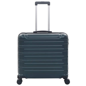 Σετ Βαλιτσών Τρόλεϊ με Σκληρό Περίβλημα 2 τεμ. Πράσινο από ABS