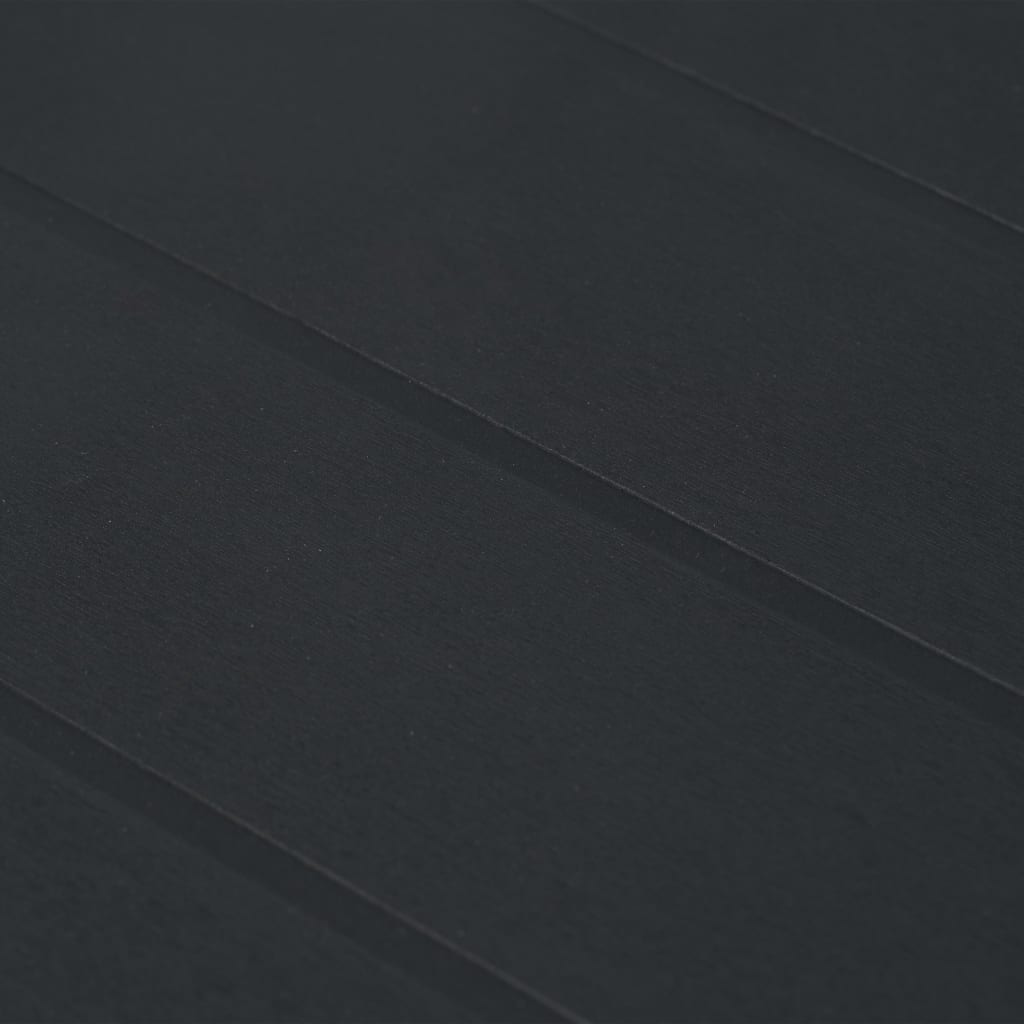 Σετ Τραπεζαρίας Εξ. Χώρου 9 τεμ. Ανθρακί με Όψη Ρατάν Πλαστικό - PAKOBAZAAR