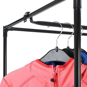 282437  Wardrobe Black 75x50x160 cm - PAKOBAZAAR