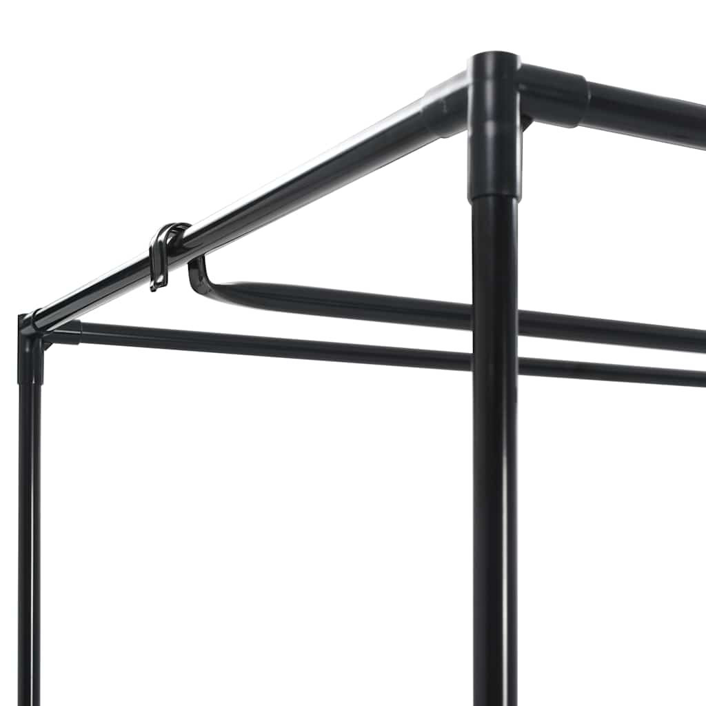 282440  Wardrobe Grey 75x50x160 cm - PAKOBAZAAR