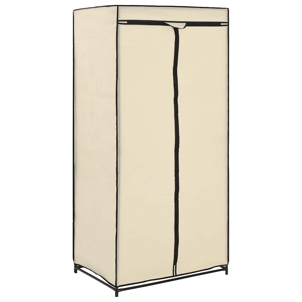 282443  Wardrobes 2 pcs Cream 75x50x160 cm - PAKOBAZAAR