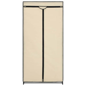 282443  Wardrobes 2 pcs Cream 75x50x160 cm - PAKOBAZAAR