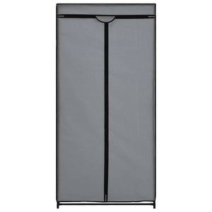 Ντουλάπες 2 τεμ. Γκρι 75 x 50 x 160 εκ. - PAKOBAZAAR
