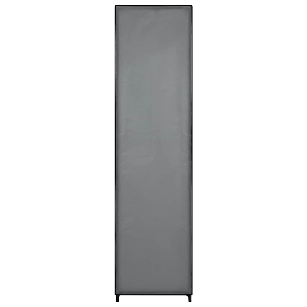 Ντουλάπα με 4 Αποθηκευτικά Τμήματα Γκρι 175 x 45 x 170 εκ. - PAKOBAZAAR