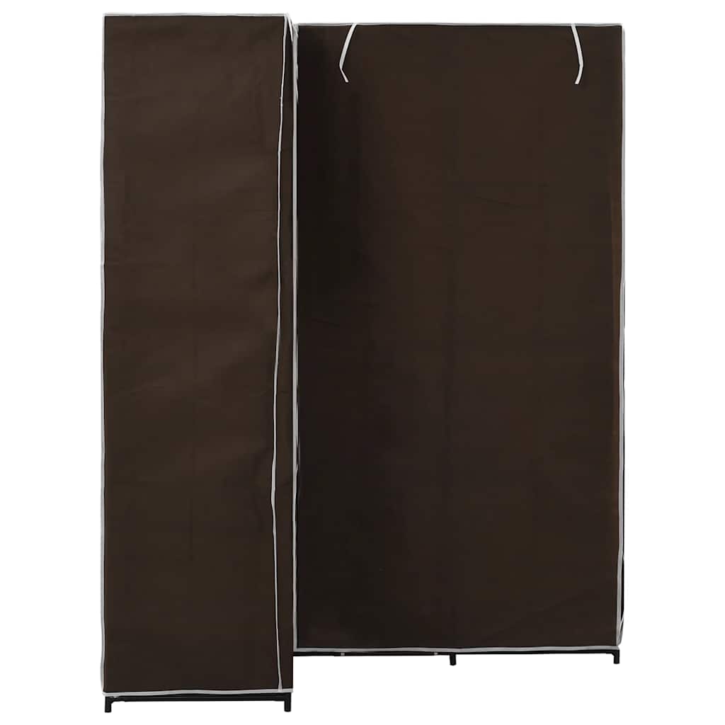 282450  Corner Wardrobe Brown 130x87x169 cm - PAKOBAZAAR
