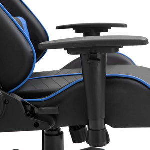 Καρέκλα Gaming Μπλε από Συνθετικό Δέρμα