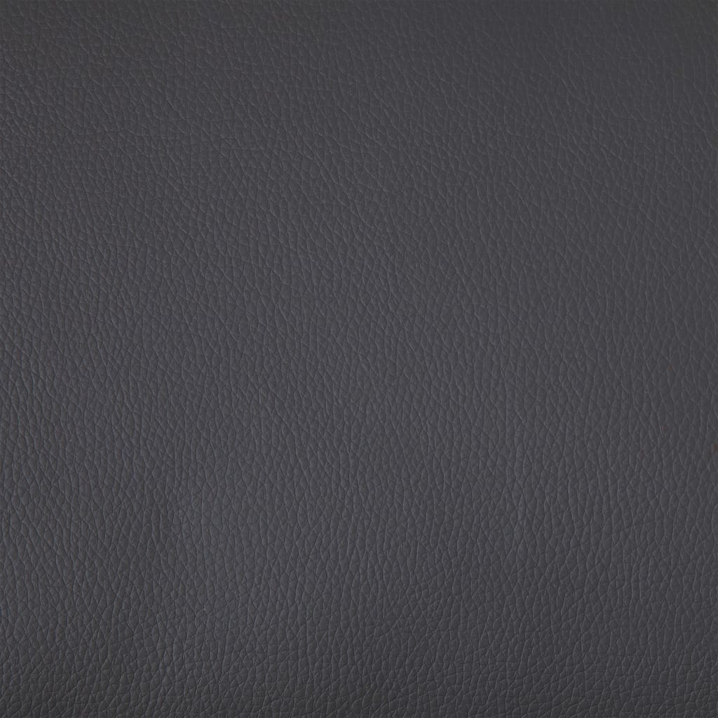 Ανάκλιντρο Γκρι από Συνθετικό Δέρμα