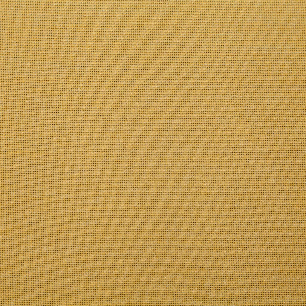 Πάγκος με Αποθηκευτικό Χώρο Κίτρινος 116 εκ. από Πολυεστέρα - PAKOBAZAAR