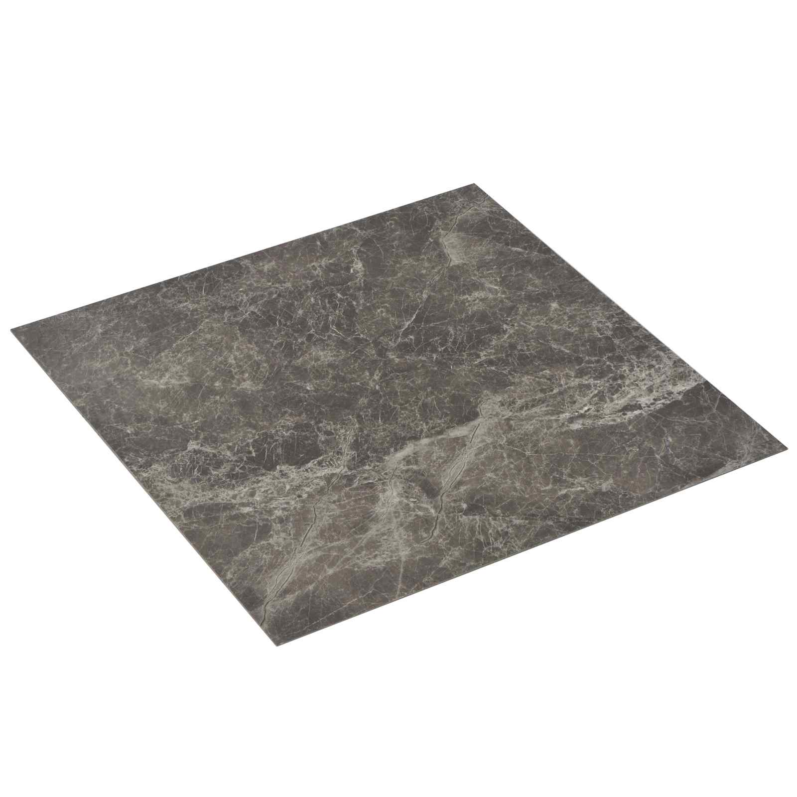 Πλάκες Δαπέδου 55 pcs Μαύρο 5,11 τ.μ. PVC - Pakobazaar