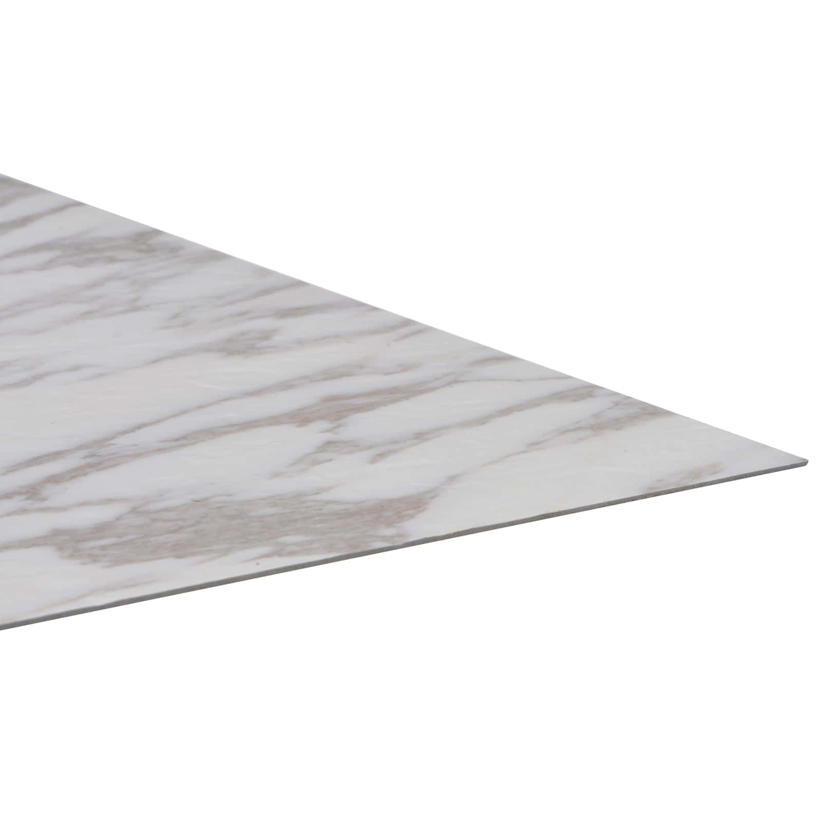 Πλάκες Δαπέδου 55 pcs Λευκός 5,11 τ.μ. PVC - Pakobazaar