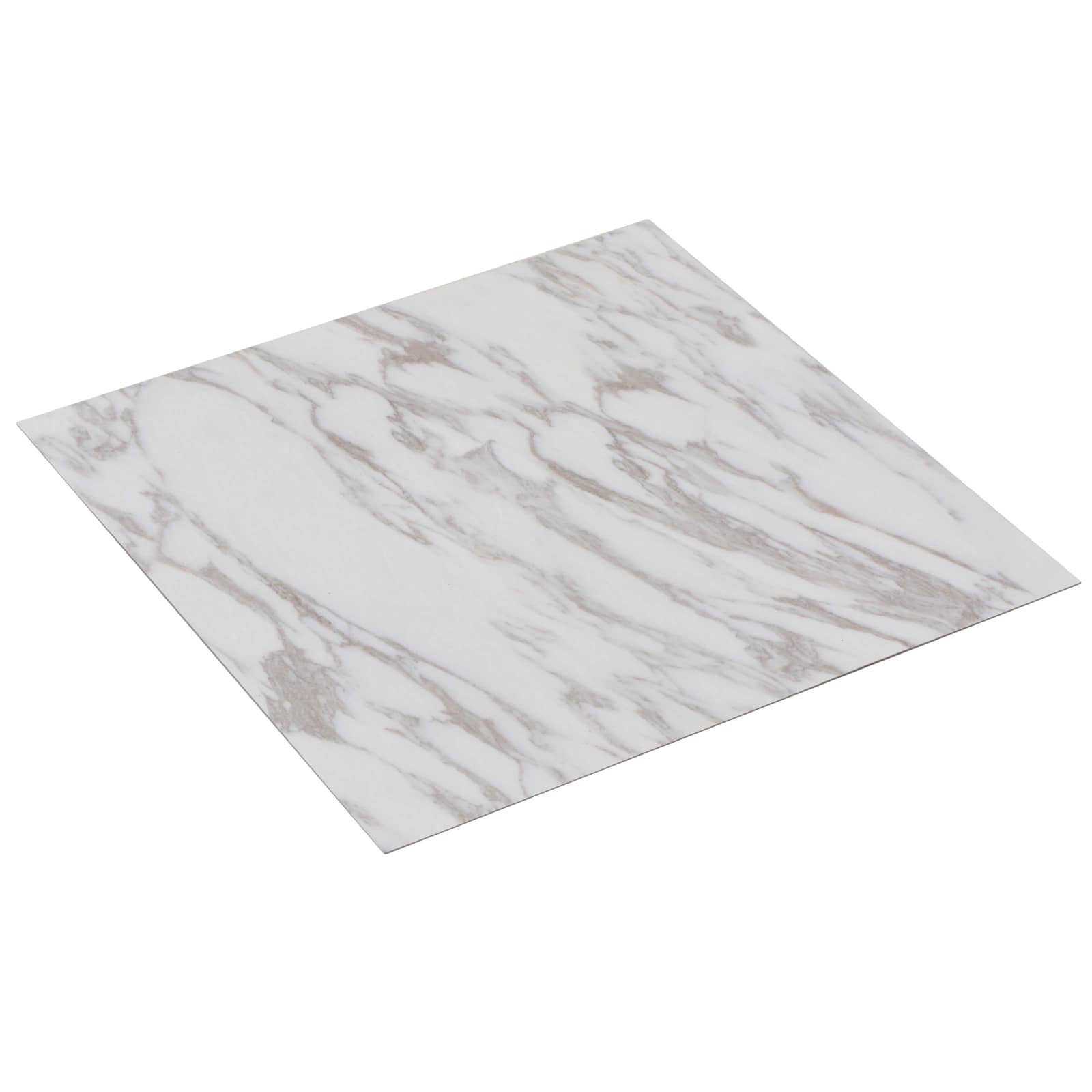 Πλάκες Δαπέδου 55 pcs Λευκός 5,11 τ.μ. PVC - Pakobazaar