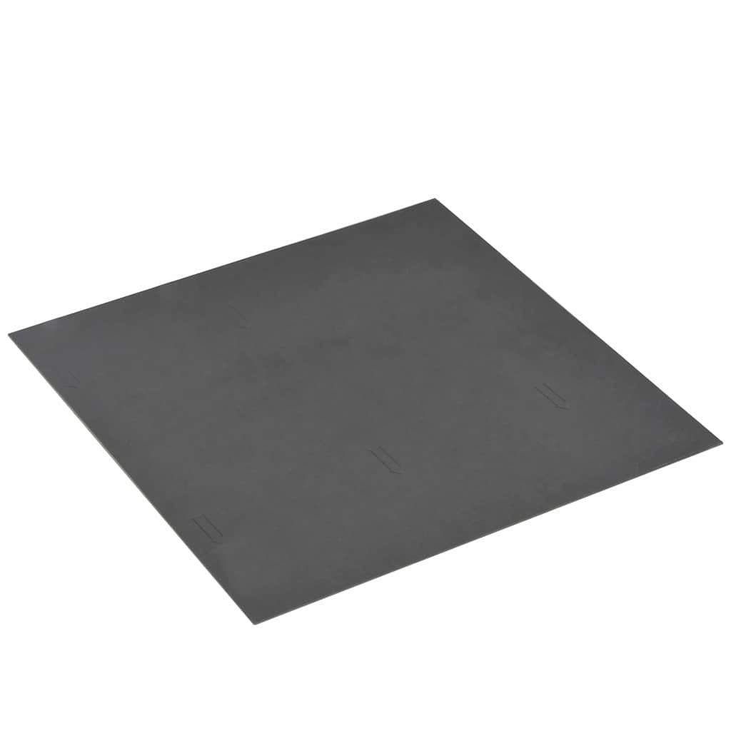 Δάπεδο Αυτοκόλλητο Μαύρο με Σχέδιο 5,11 μ² από PVC - Pakobazaar