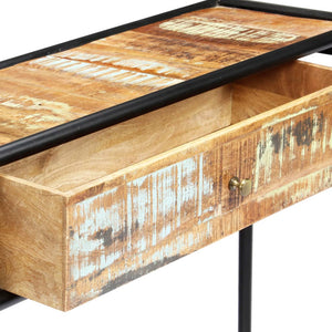 Τραπέζι Κονσόλα 118 x 30 x 75 εκ. από Μασίφ Ανακυκλωμένο Ξύλο - PAKOBAZAAR