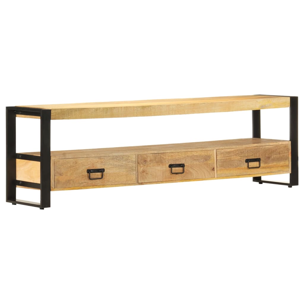 Έπιπλο Τηλεόρασης 150 x 30 x 45 εκ. από Μασίφ Ξύλο Μάνγκο - PAKOBAZAAR