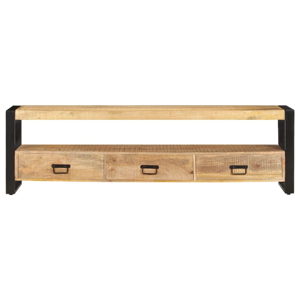 Έπιπλο Τηλεόρασης 150 x 30 x 45 εκ. από Μασίφ Ξύλο Μάνγκο - PAKOBAZAAR