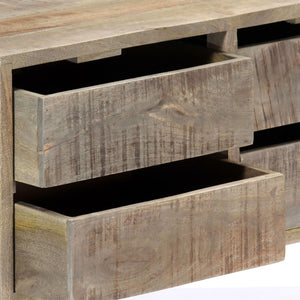 Μπουφές με Συρτάρια 140 x 30 x 60 εκ. από Μασίφ Ξύλο Μάνγκο - PAKOBAZAAR