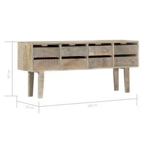 Μπουφές με Συρτάρια 140 x 30 x 60 εκ. από Μασίφ Ξύλο Μάνγκο - PAKOBAZAAR