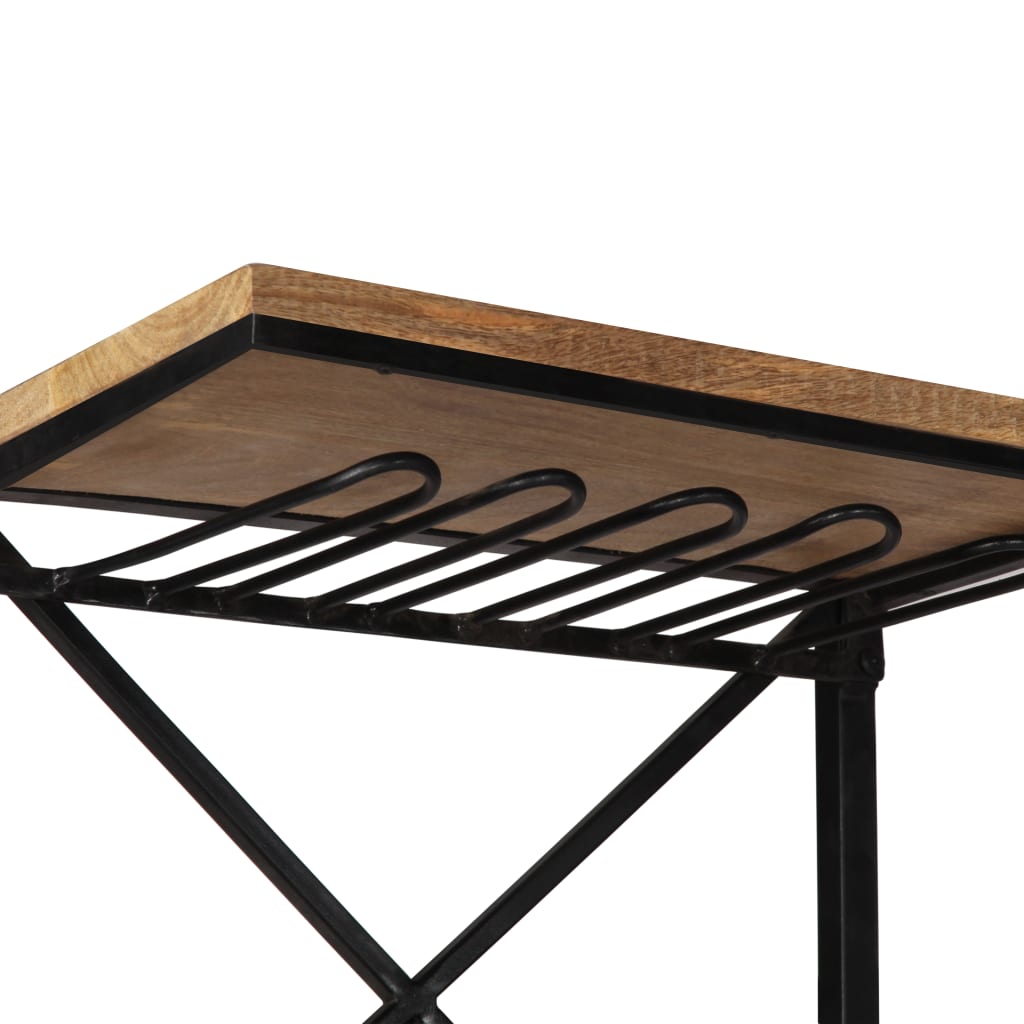 Κάβα Κρασιών με Όψη Τρακτέρ 49x31x172 εκ. από Μασίφ Ξύλο Μάνγκο - PAKOBAZAAR