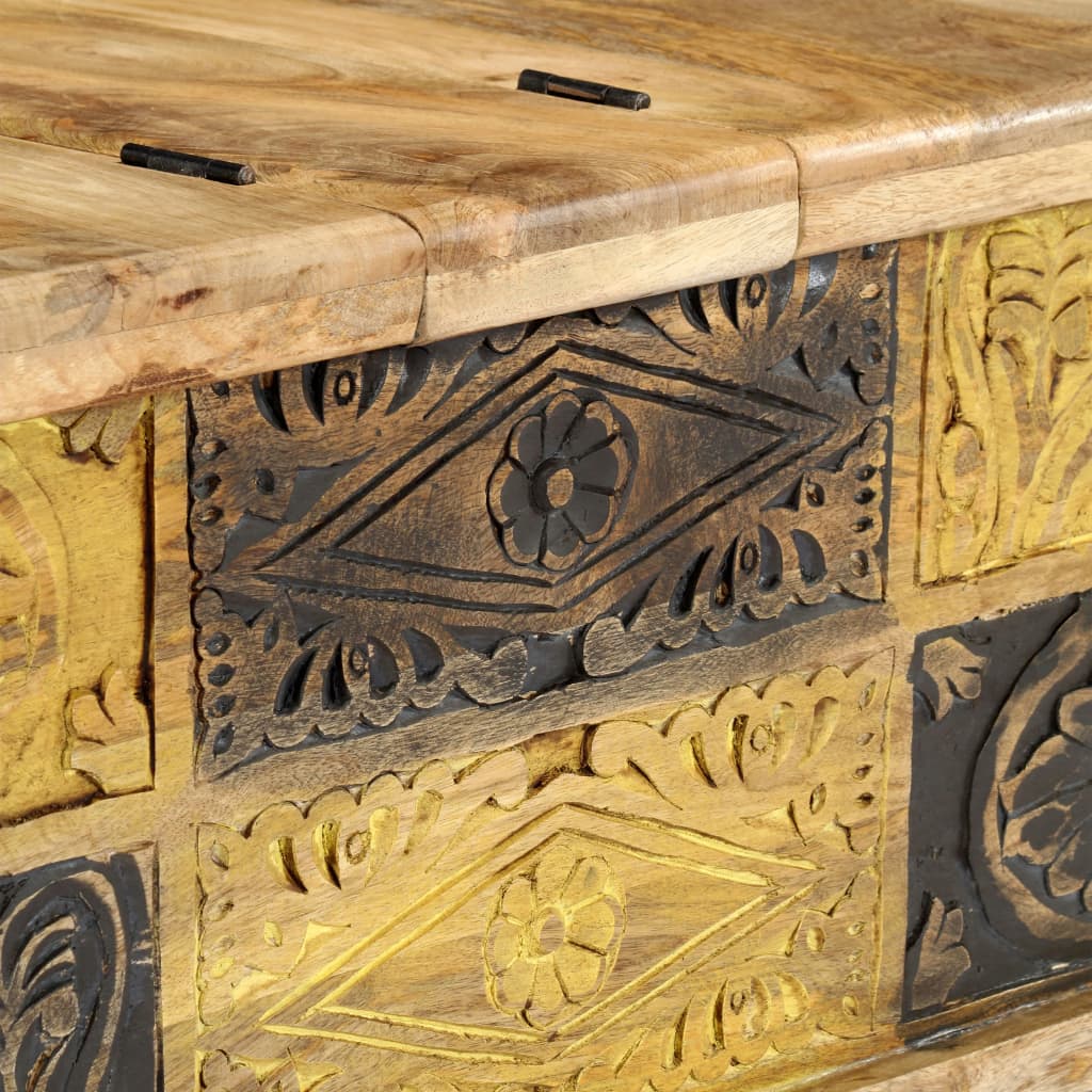 Τραπεζάκι Σαλονιού 100 x 50 x 35 εκ. από Μασίφ Ξύλο Μάνγκο - PAKOBAZAAR