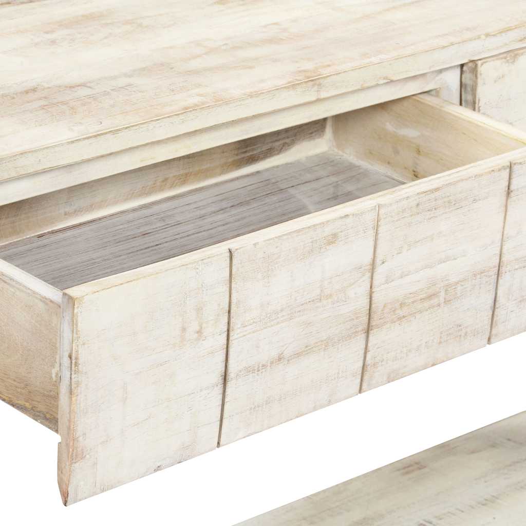 Τραπέζι Κονσόλα 120 x 35 x 75 εκ. από Μασίφ Ξύλο Μάνγκο