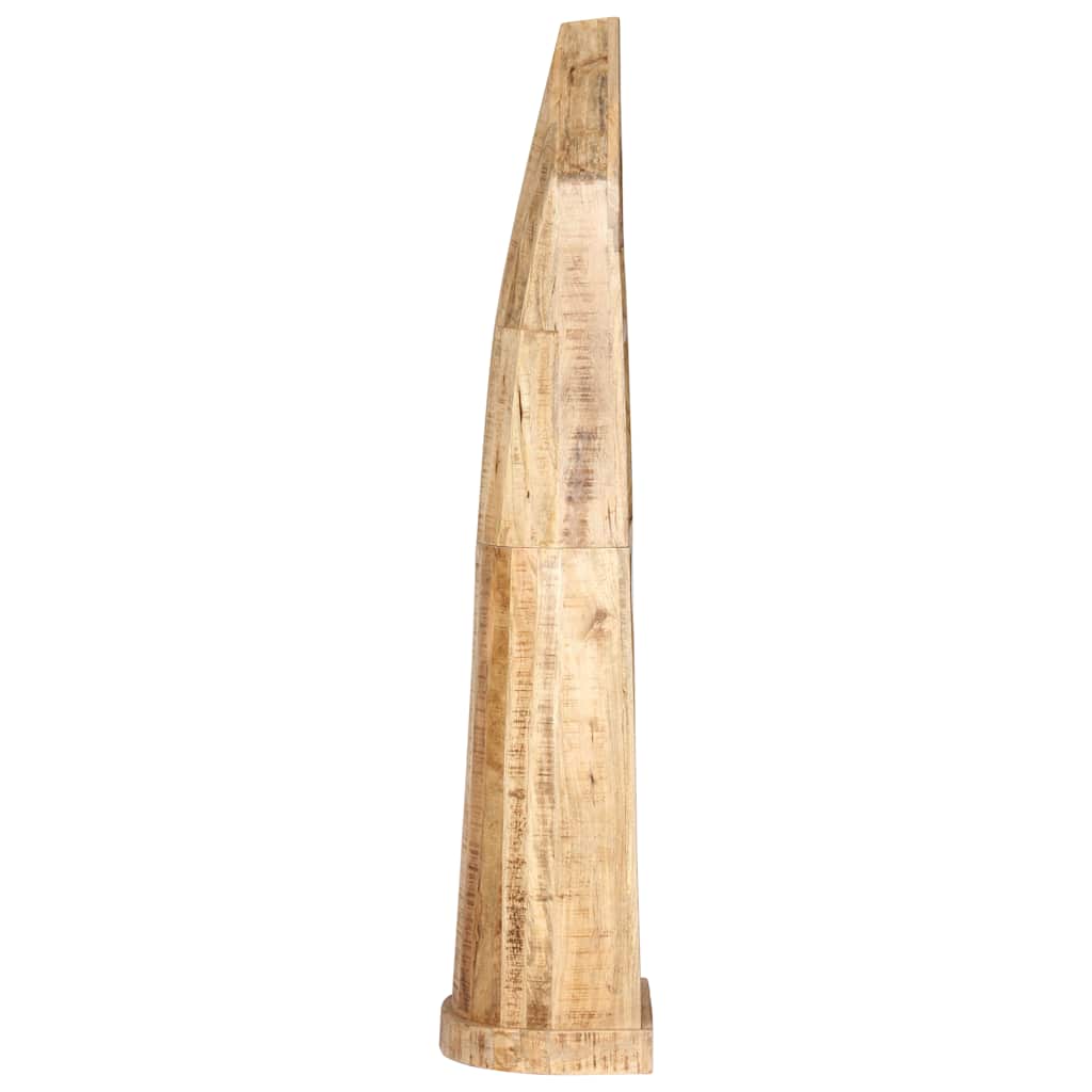 Βιβλιοθήκη 50 x 40 x 180 εκ. από Μασίφ Ξύλο Μάνγκο
