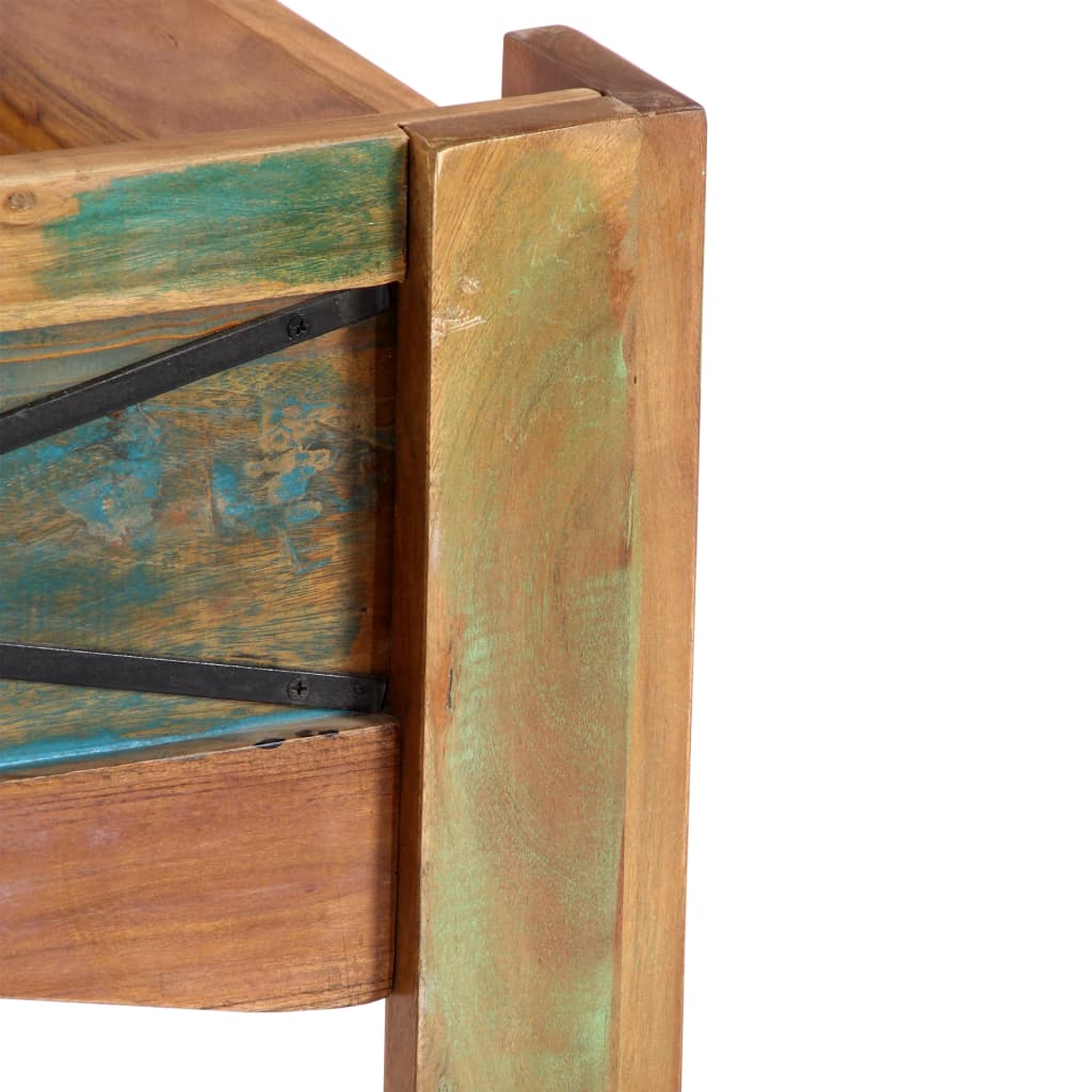 Πλαίσιο Κρεβατιού 140 x 200 εκ. από Μασίφ Ανακυκλωμένο Ξύλο - PAKOBAZAAR