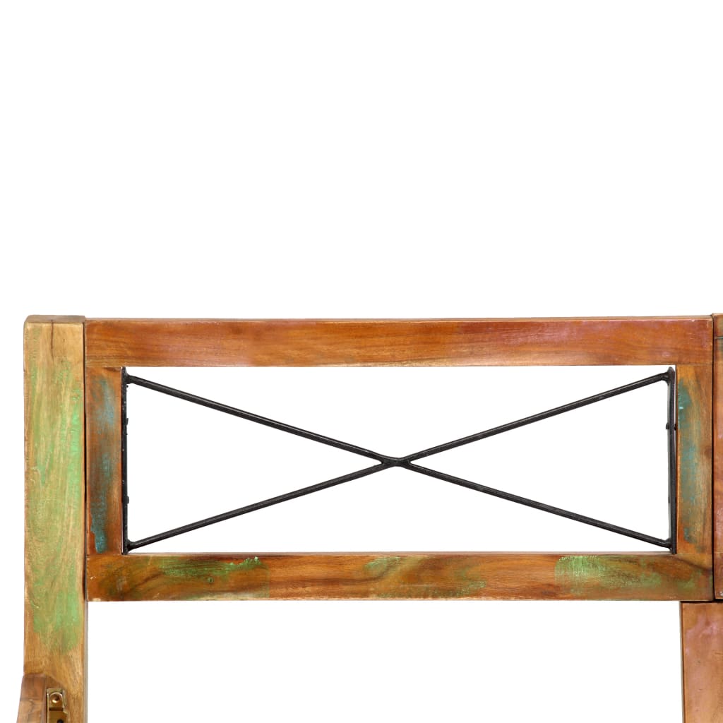 Πλαίσιο Κρεβατιού 140 x 200 εκ. από Μασίφ Ανακυκλωμένο Ξύλο - PAKOBAZAAR