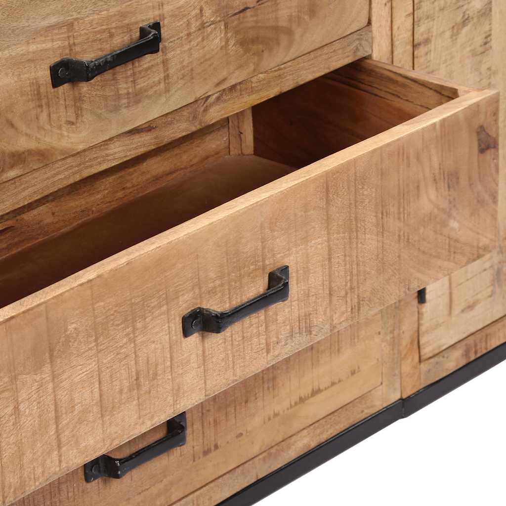 Μπουφές 140 x 35 x 75 εκ. από Μασίφ Ξύλο Μάνγκο - Pakobazaar